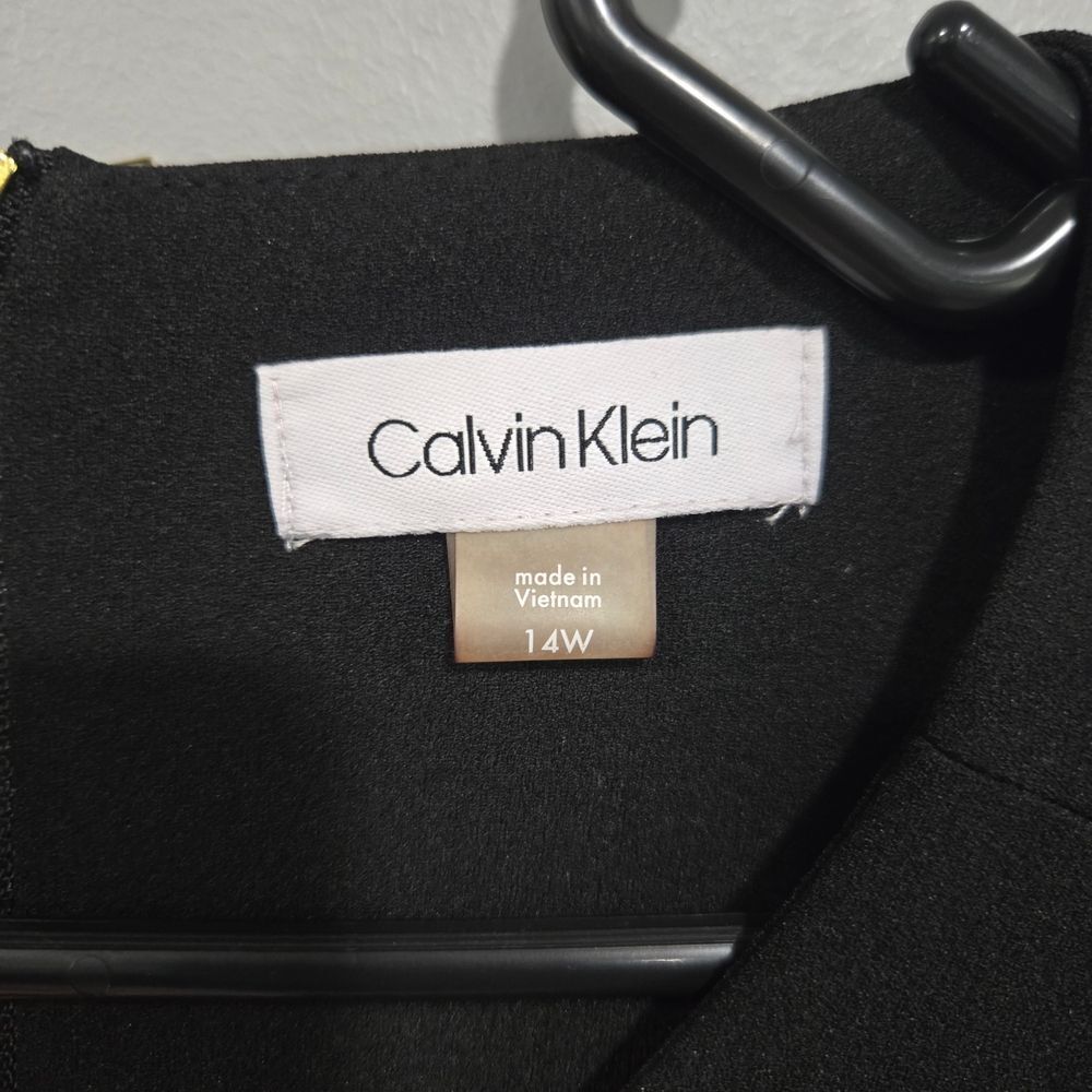 Calvin Klein Black Long Sleeve Dress - Picture 10 of 17